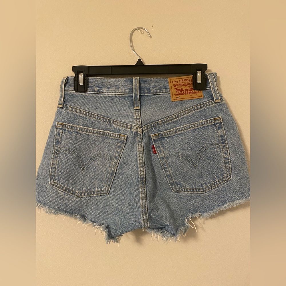 Levi 501 Jean Shorts Size 25